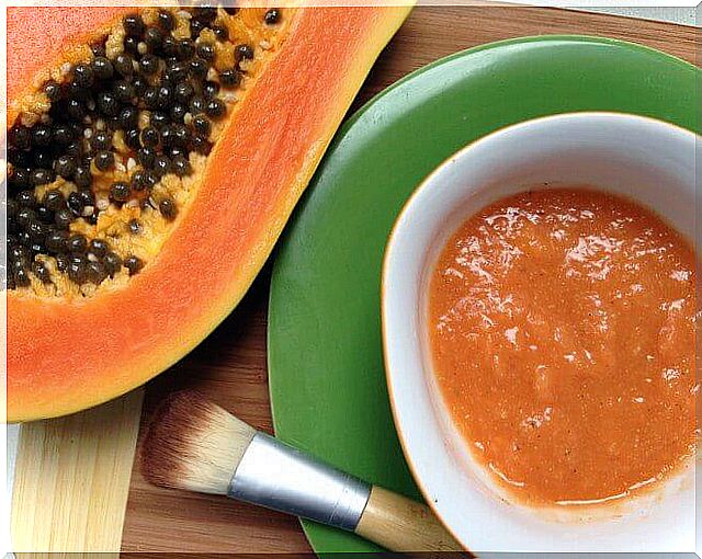 Papaya face masks