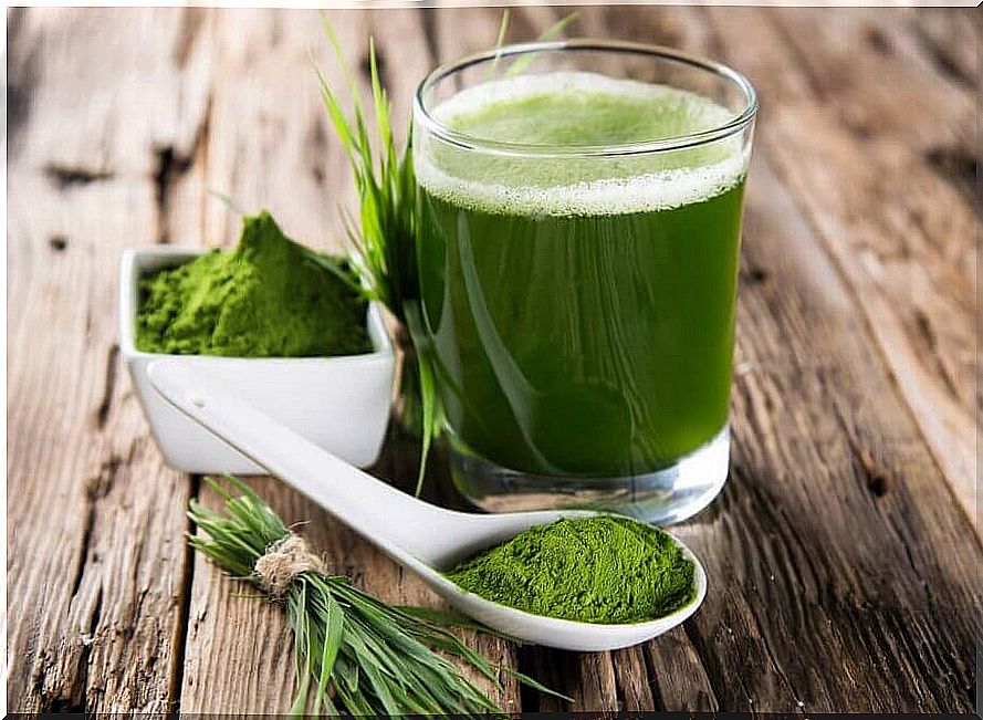 Spirulina drink