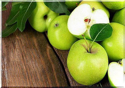 Lose weight with apples