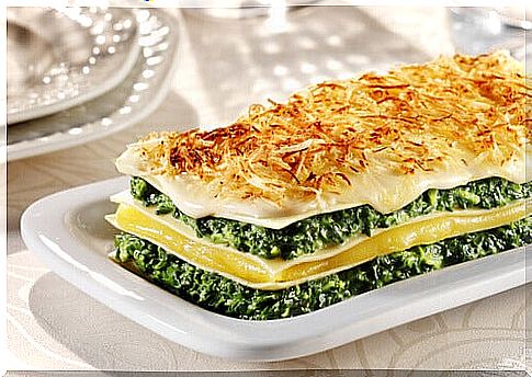 Spinach lasagna