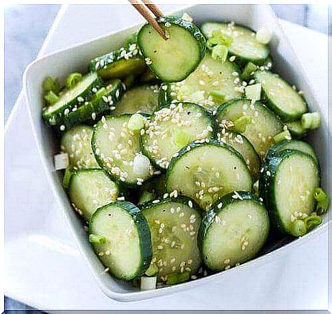 Cucumber salad