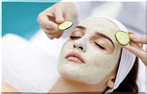 Cucumber in beauty treatment